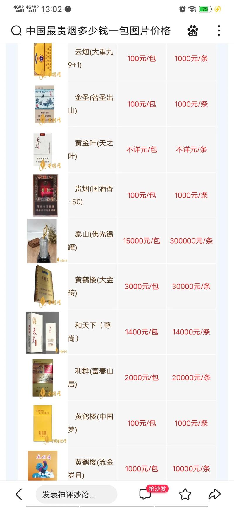 各省高档香烟有哪些【各省出名的香烟】